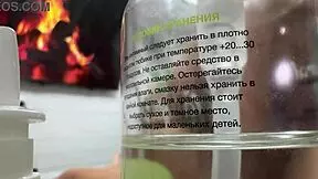 Misssvikki's See-Through Tease Leads to Petite Anal Pounding on Hidden Camera