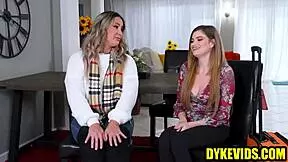 whoa step aunt goin wild fingerin her cute lil step niece pussy 😏👉👌 shes moanin so loud now... u watchin this??