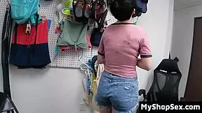 steal vibrator then suck dick to pay myshopsex