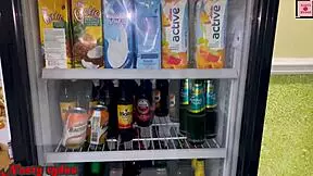 Slim Ebony Beauty with Tight Gripping Pussy Gets Fucked Bent Over and Creampied