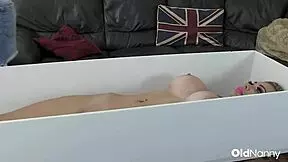 horny milf lacey starr fingers and teases young lesbian's wet pussy