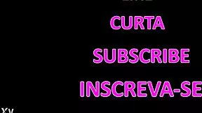 Writer Sucks Blonde's White Pussy - Bárbara Alves & Nego Catra!