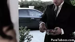 innocent petite cutie takes multiple cocks all fours in wild gangbang frenzy