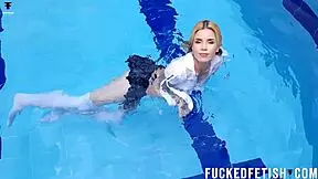 i crave ashlee rose's skinny wetlook tits and big ass poolside
