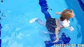 i crave ashlee rose's skinny wetlook tits and big ass poolside