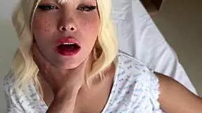 She gets drenched in sticky cum after intense fucking session