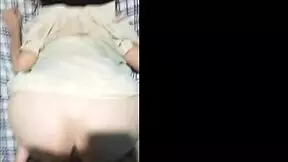 My secretary's HUGE ass bent over in my wife's bed after hours doggystyle