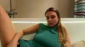 sexy student fingers ass tits orgasm bathroom cum horny