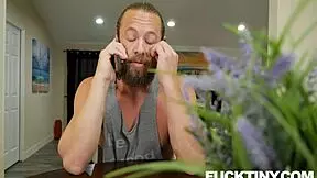 Petite Lily Glee Bench Presses Into Hardcore Neighbor Fuck