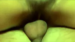 Hey this redhead mommy lifts young guy's cock to her hairy pussy begging harder thrusts