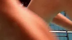 who's this long-haired brunette cutie bathing underwater in public?