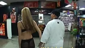 Crystal Ray sucks fucks strangers hard