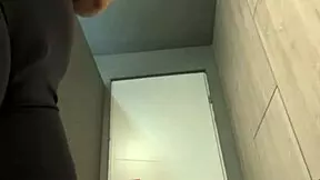 horny 18yo with big natural tits masturbates shaved pussy to extreme public orgasm