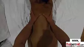 Petite Amateur Thai Teen Cherry 18+ Bends For Big White Cock Doggy Pounding