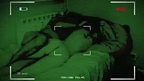 stepdaughter caught fucking her bf at night 😈🌙