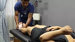 Latina milf therapist fucks me hard in office fingering licking big tits spanking