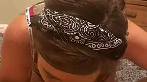 Real Hooker Deepthroats Balls Then Sucks Cum Off Customer's Dick