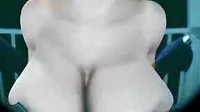 Big breasted women rub smooth pussies and shake chests in compilation