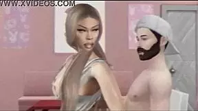 big latto shows off her impressive ebony booty curves up close