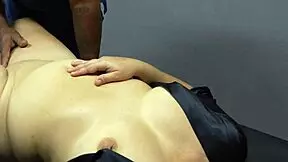 Latina milf therapist fucks me hard in office fingering licking big tits spanking