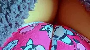 Tiny Latina college coed masturbates shaved pussy with big vibrator first time