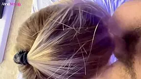 Chupei o pau do namorado e trepamos até ele gozar dentro - aline novak