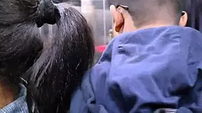 after a year apart, my indian girlfriend bends over wet for rough doggystyle pounding