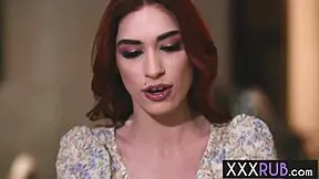 delilah day and theodora day grind pussies in steamy lesbian tribbing