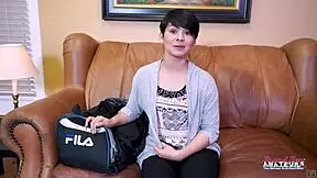 Petite brunette jae scott pussy fingered blown interracial doggystyle facial jizzed