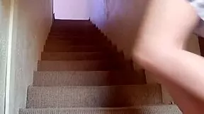 ex girlfriend fingers her shaved tight cunt panties upskirt while i watch homemade