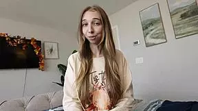 Step sis breezy bri teases wet pussy and rides cock before thanksgiving dinner bonding?