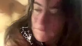 had some hot homemade sex with this sexy mature latina mommy in lingerie fucking her big ass real good