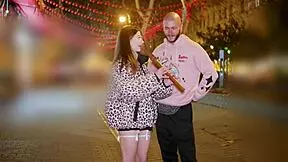 guy picks up tiny russian teen in public and fucks her raw outdoors