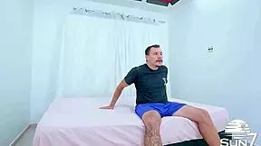 i surprised this hot brazilian babe shoving cock in pussy and ass