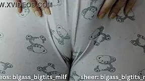 wet latina milf spreads cameltoe before tight pussy anal pounding