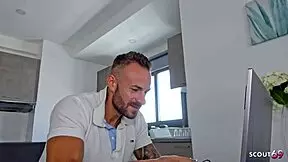 SLIM GERMAN LATINA TEEN CHRISTY LEY DATES FUCKS SWALLOWS CUM