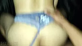 latina wife offers ass on halloween night