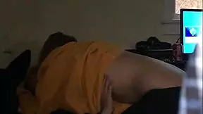 cheating girlfriend rides cock on hidden college cam