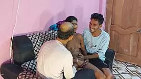 beautiful bengali babe fucked hard by hanif and manik in threesome