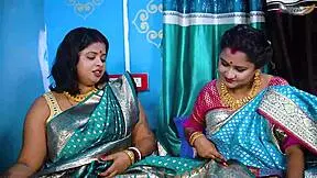 two desi mallu bhabhis ravaged in hardcore servant threesome full movie!