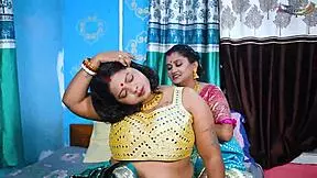 two desi mallu bhabhis ravaged in hardcore servant threesome full movie!