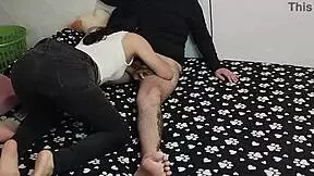 damn latina eats her best friend's entire thick cock!