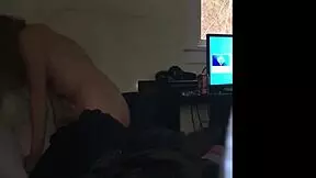 cheating girlfriend rides cock on hidden college cam