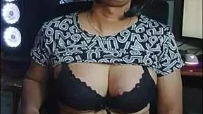 mitha shemale strokes cock solo in office privacy