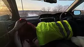 so i seduced him outdoors and paid the fine with deep anal riding