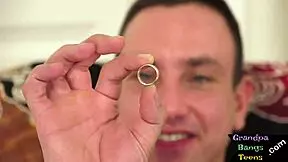 Old Man Pounds Young Blonde Pussy in Wild Interracial Action!