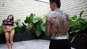 sara blonde, bend over for employee's huge anal cock slam?