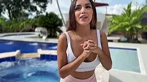 stranger invites street-exercising young colombian to house for doggystyle riding