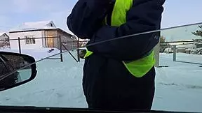 so i seduced him outdoors and paid the fine with deep anal riding