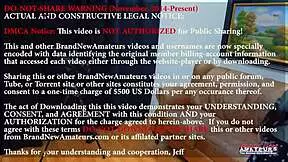 nerdy brunette hazel oconnor fingered deep while dildo deepthroating!!